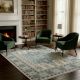 Handcrafted Cozy Cotton and Wool Handknotted Rug for Relaxing Spaces